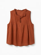 Blusa Trabillas Caldera   100% Algodón