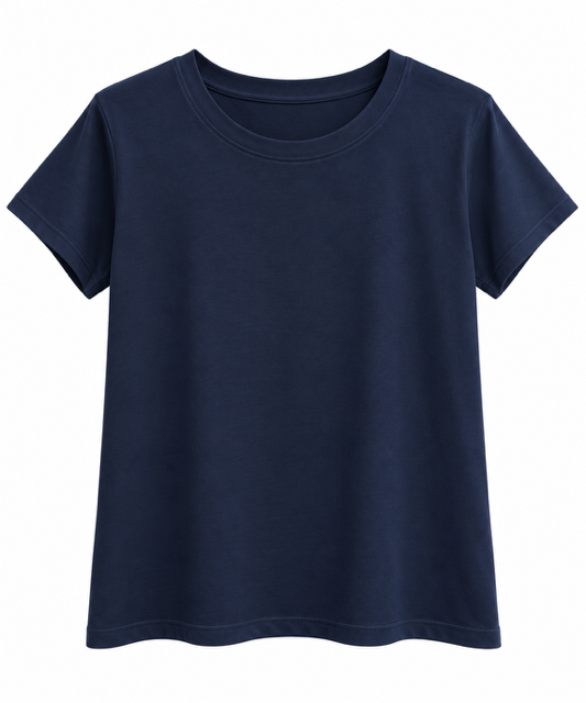 Camiseta María Básica Marino