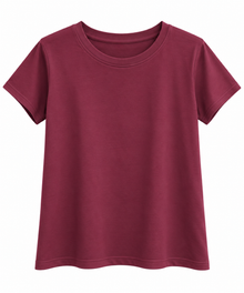 Camiseta María Básica Vino