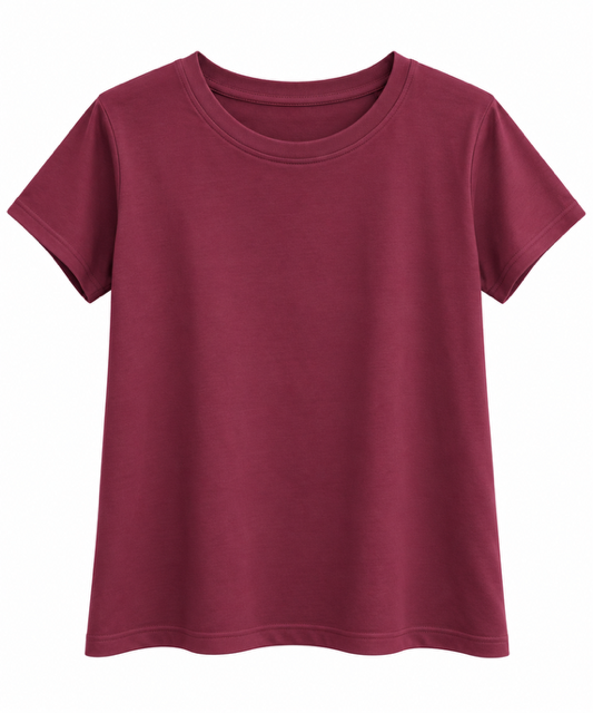 Camiseta María Básica Vino