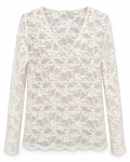 Camiseta Blonda Beige