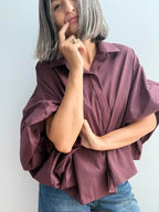 Camisa Bombacha Ciruela