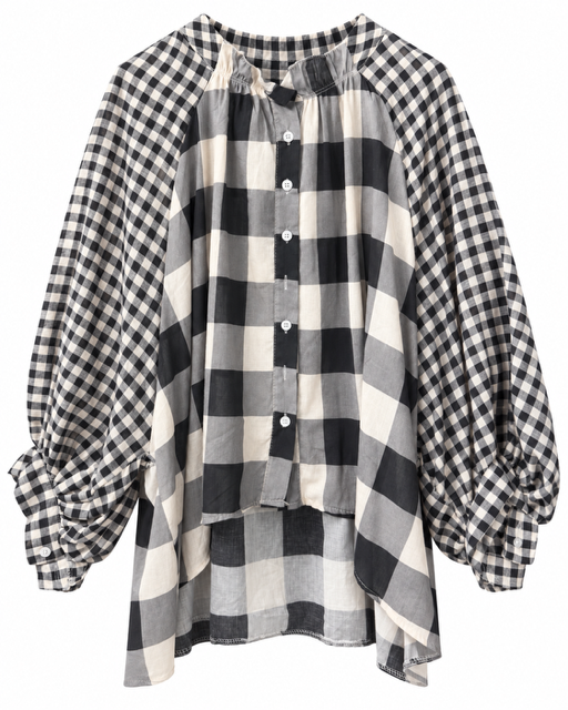 Camisa Oversize de Cuadros