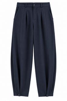 Pantalón Bajo Botón Marino