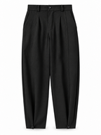 Pantalón Bajo Botón Negro