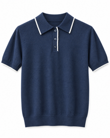 Polo Punto Raya Marino