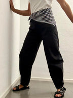 Pantalones Tejido Técnico Negro