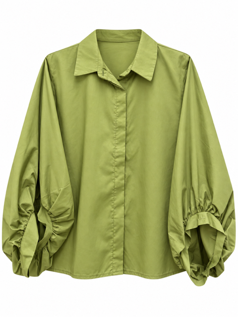 Camisa Bombacha Verde Lima