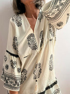 Vestido Playero Estampado Kenia
