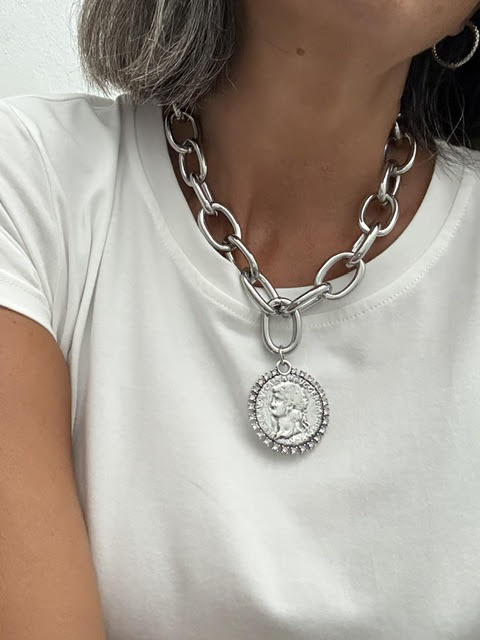 Gargantilla XL con Medalla