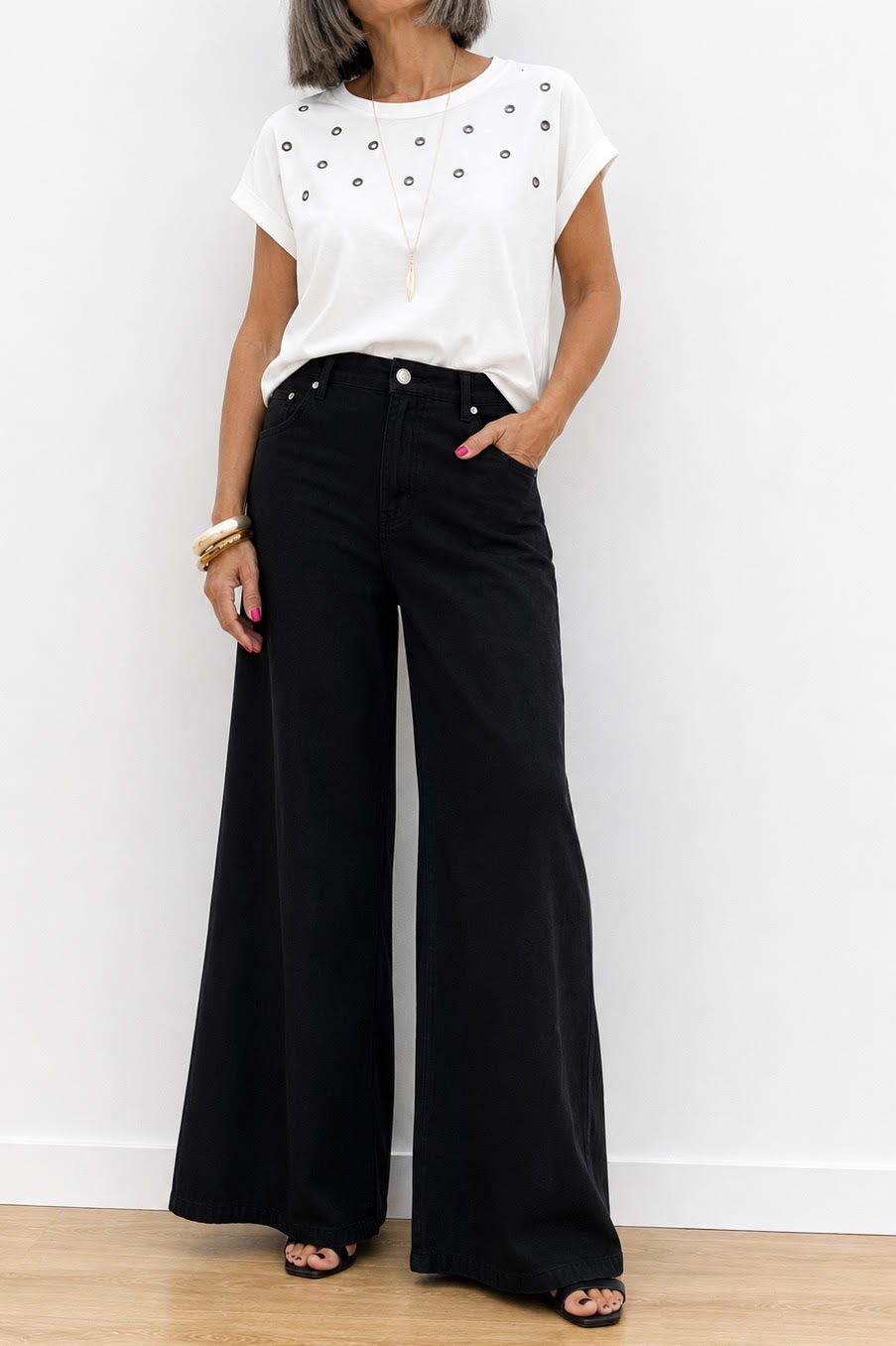 Pantalón Elisa de Corte Recto